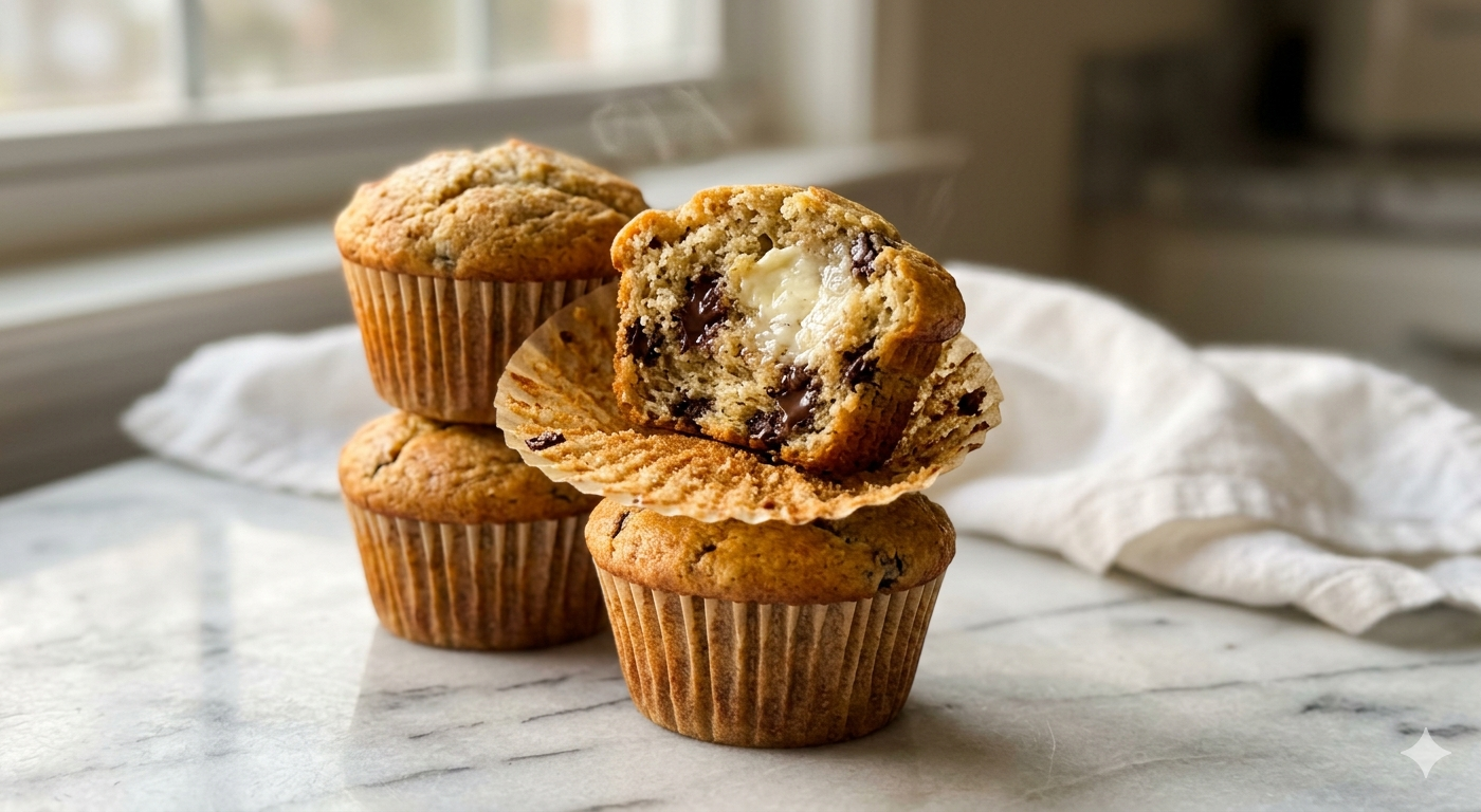 The Softest Easy Banana Muffins (One Bowl, No Mixer)