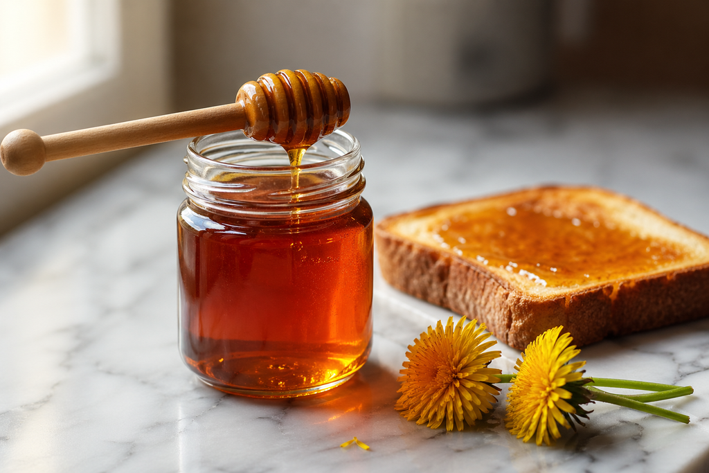Dandelion Honey (Flower Syrup)