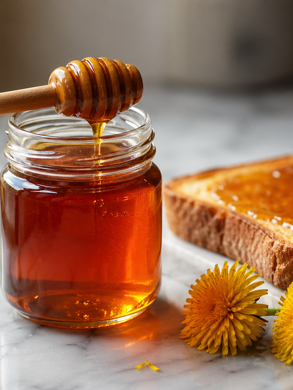 Dandelion Honey (Flower Syrup)