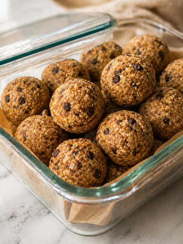 Healthy Snack Recipe: No-Bake Peanut Butter Energy Balls (Ready in 15 Minutes!)
