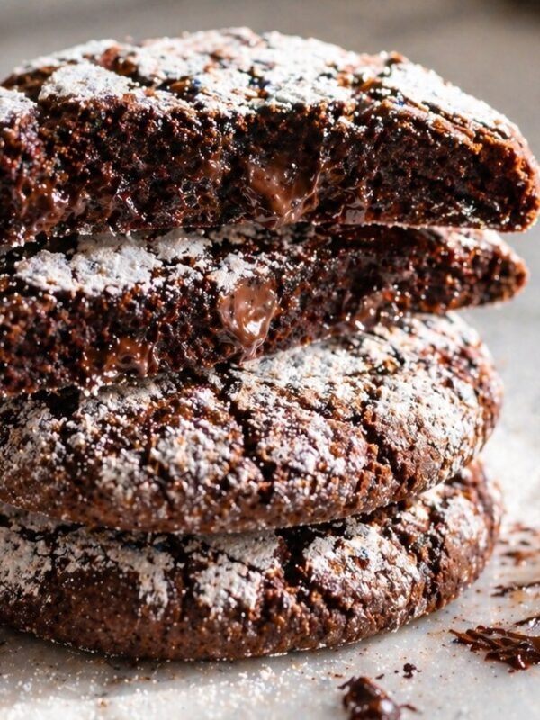 Fudgy Brownie Cookies with Crinkle Tops (Chewy, Gooey & Dangerously Good)