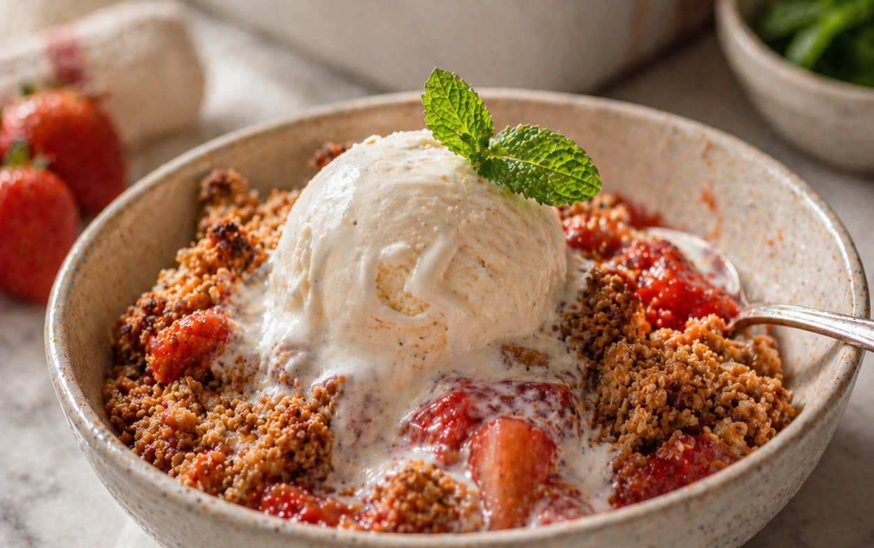 Strawberry Rhubarb Crisp — The One You’ll Make Every Spring