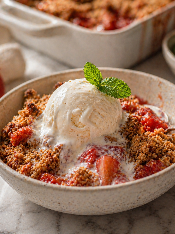 Strawberry Rhubarb Crisp — The One You’ll Make Every Spring