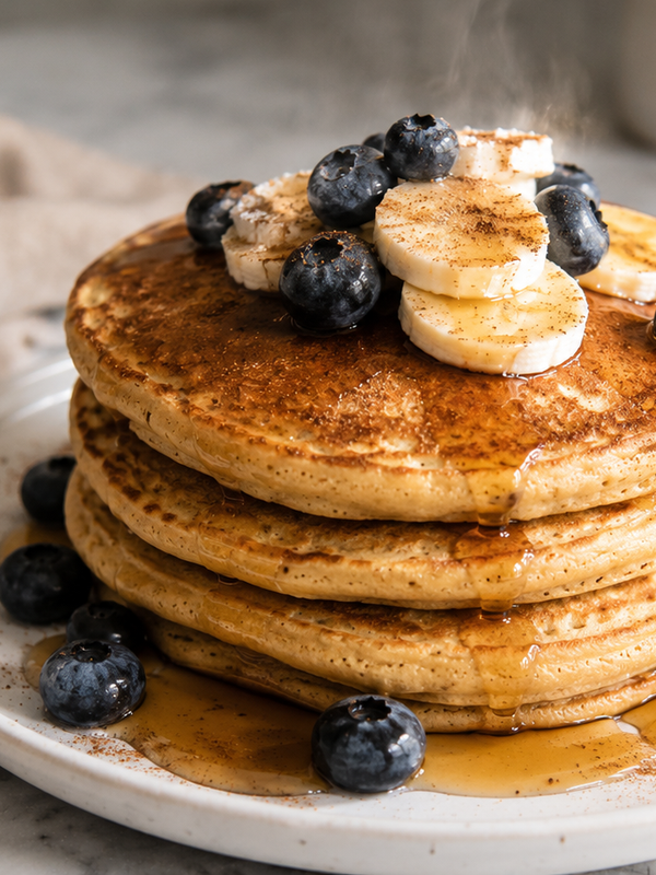 Fluffy Protein Pancakes That Actually Taste Like Pancakes (Not Cardboard)