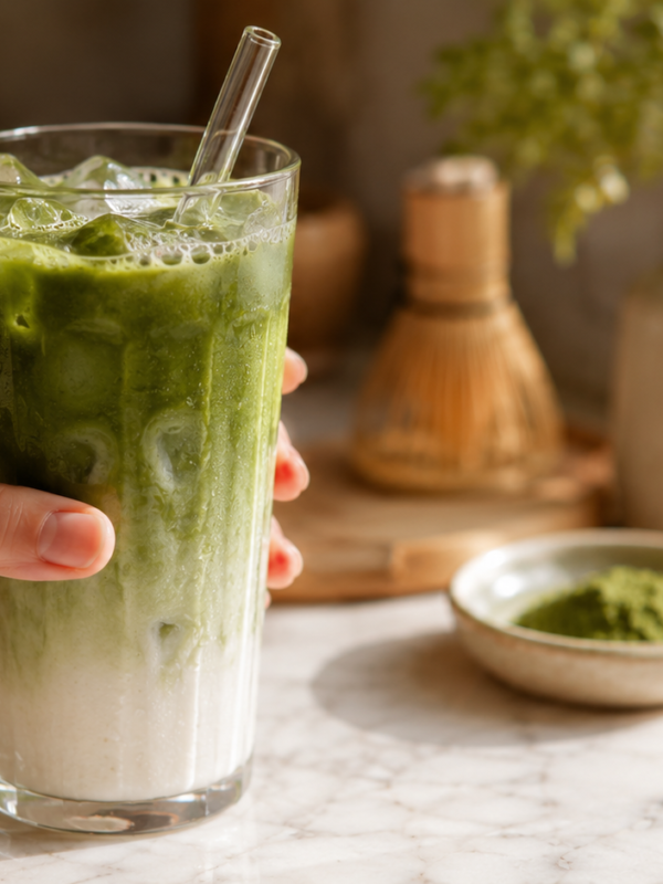 Iced Matcha Latte Recipe (Creamy, Easy & Better Than Starbucks)