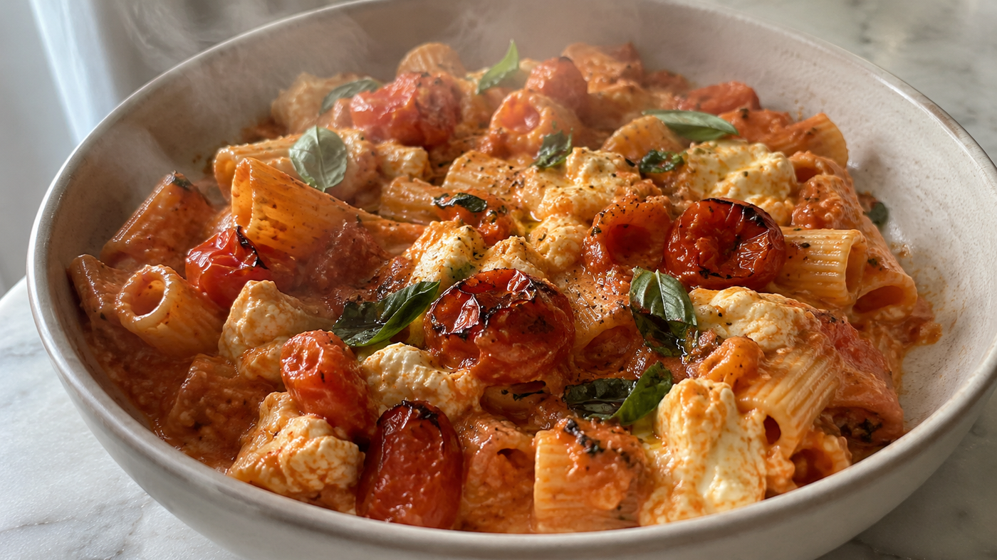 Baked Feta Pasta That Went Viral for a Reason (Easy, Creamy & So Good)