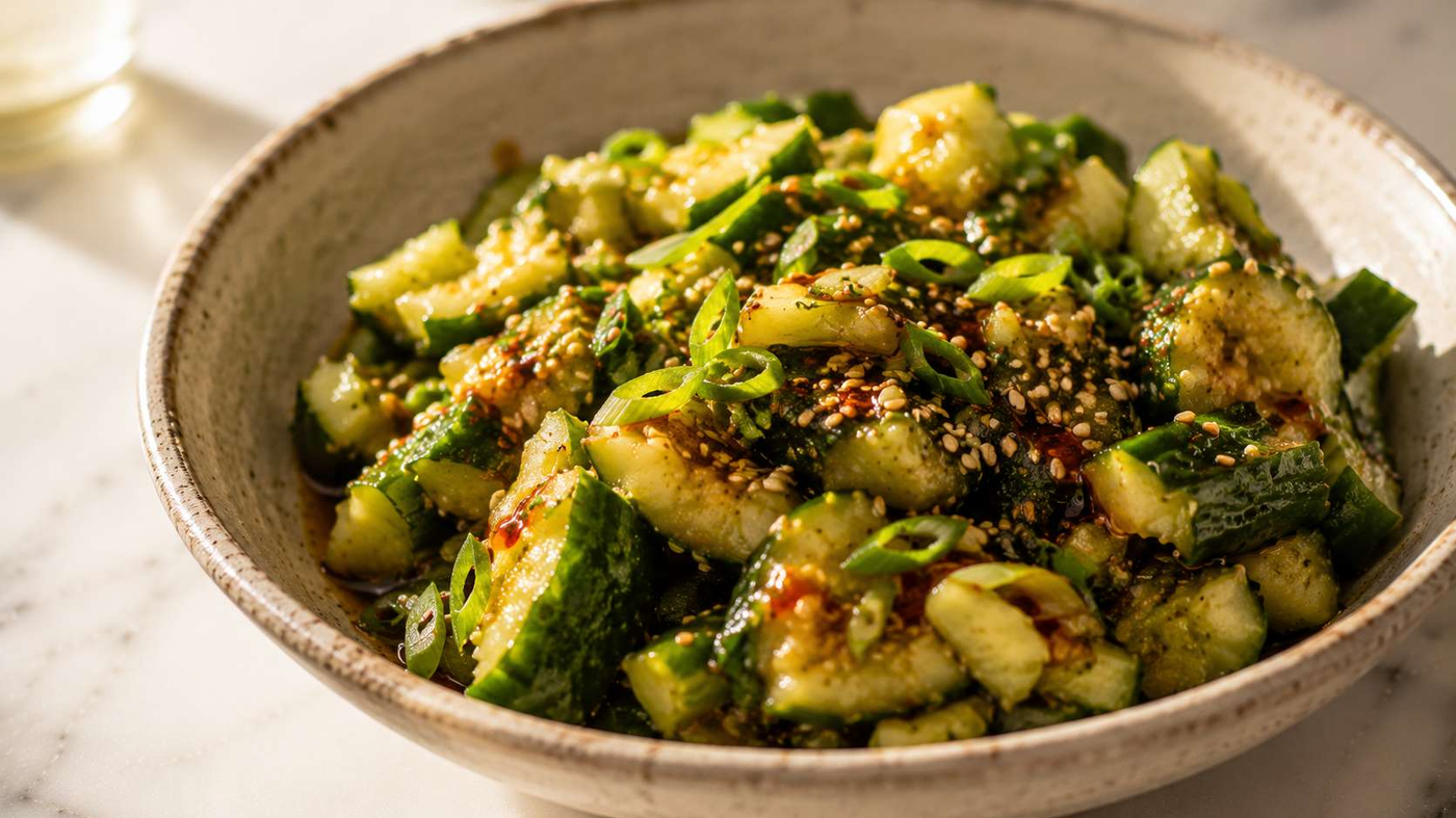 Asian Cucumber Salad That’s Honestly Better Than Takeout