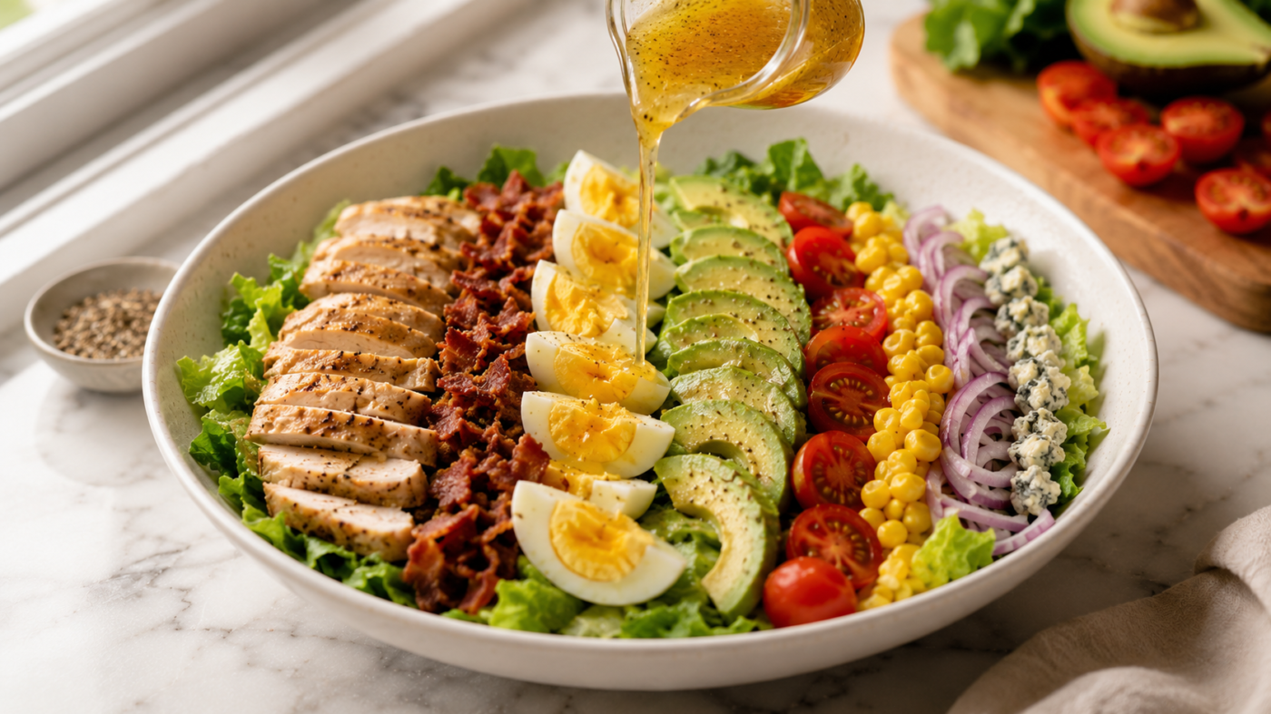 The Best Classic Cobb Salad Recipe (Hearty, Fresh & Totally Satisfying)