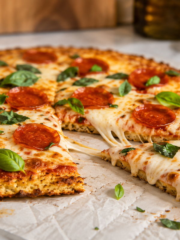 The Best Cauliflower Pizza Crust Recipe (Crispy, Low Carb & Actually Delicious)