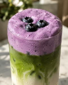 Blueberry Cloud Matcha — The Non-Alcoholic Drink Recipe You’ll Make on Repeat