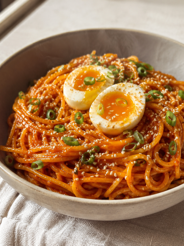 Extra Creamy Gochujang Pasta Recipe (30 Minutes)