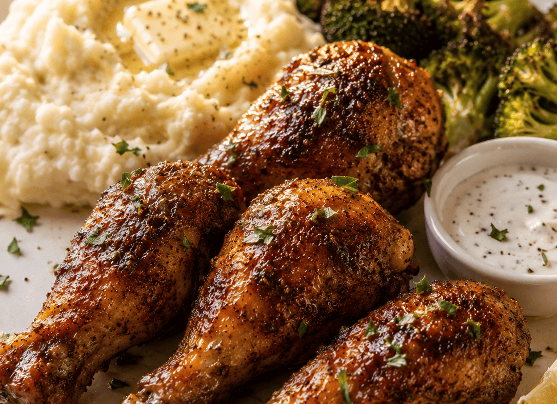 Crispy Baked Chicken Legs in the Oven (Easy, Juicy & Full of Flavor)