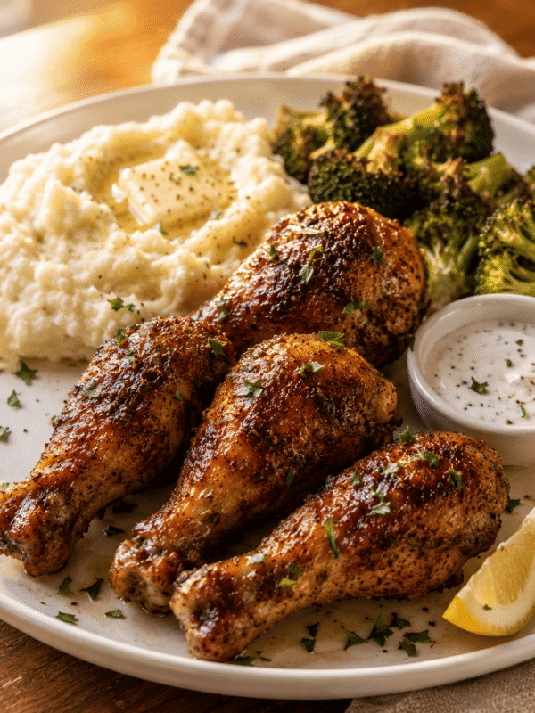 Crispy Baked Chicken Legs in the Oven (Easy, Juicy & Full of Flavor)