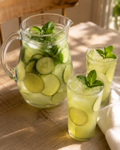 Cucumber-Lime Agua Fresca