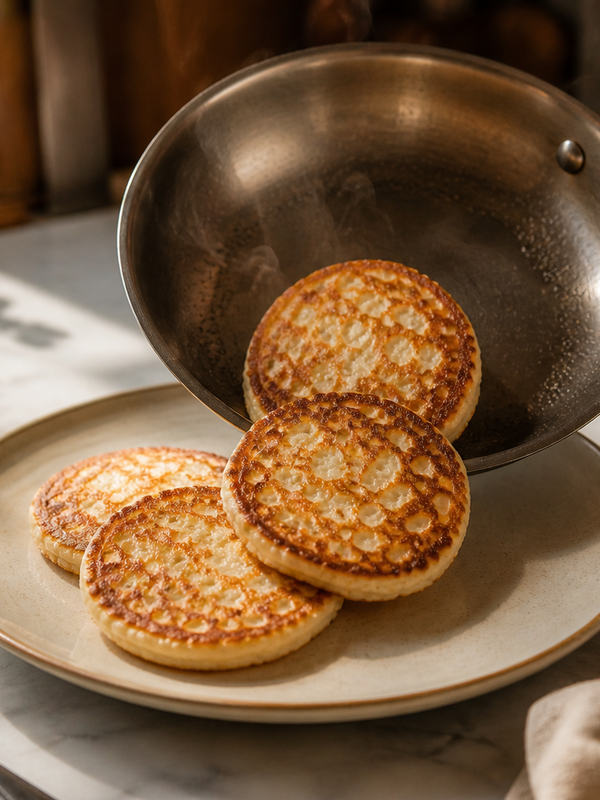 3-Ingredient Cottage Cheese Pancakes (High Protein & Actually Delicious)