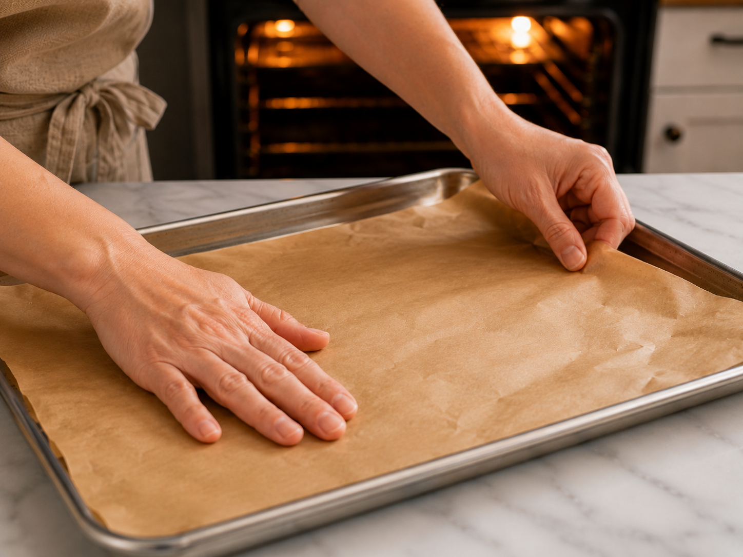 Oven preheated to 425°F with a parchment-lined baking sheet ready
