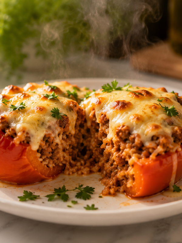 Cheesy Stuffed Bell Peppers That the Whole Family Will Ask For Again
