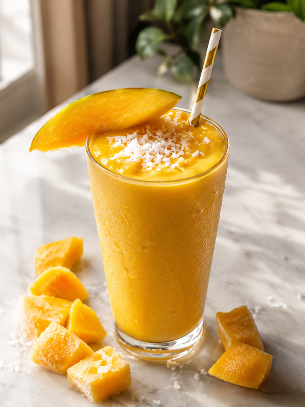 Extra Creamy Mango Smoothie That Tastes Like a Tropical Vacation