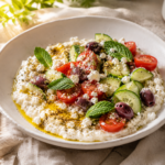 Mediterranean Cottage Cheese Plate — The 5-Minute Breakfast That Actually Keeps You Full