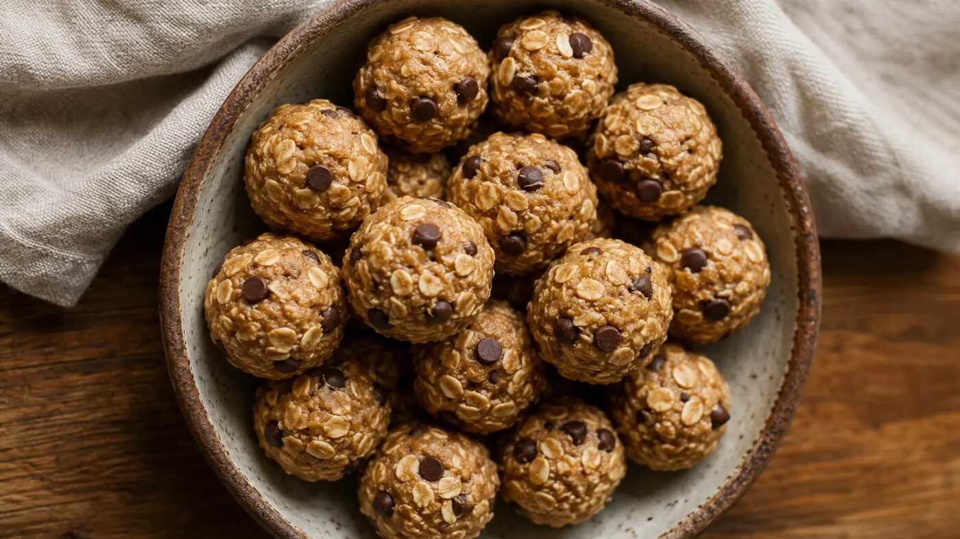 Healthy Snack Recipe: No-Bake Peanut Butter Energy Balls (Ready in 15 Minutes!)