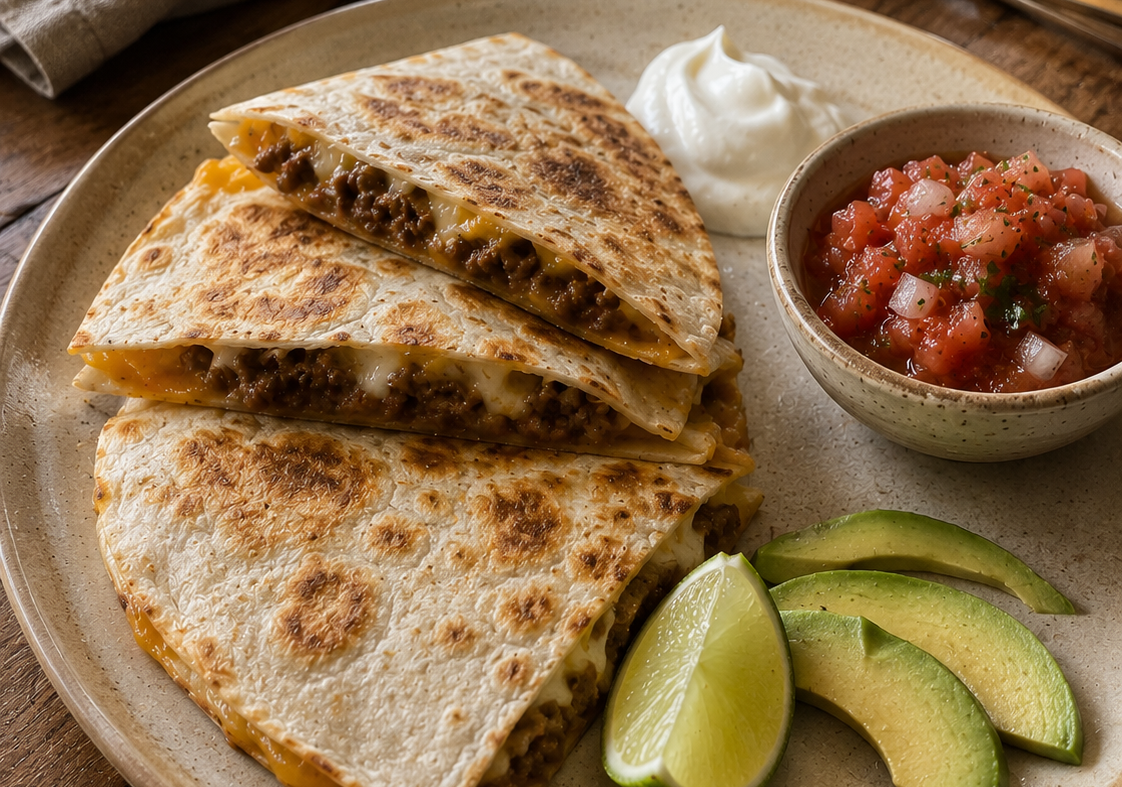The Best Cheesy Quesadilla Recipe (Crispy Outside, Melty Inside)