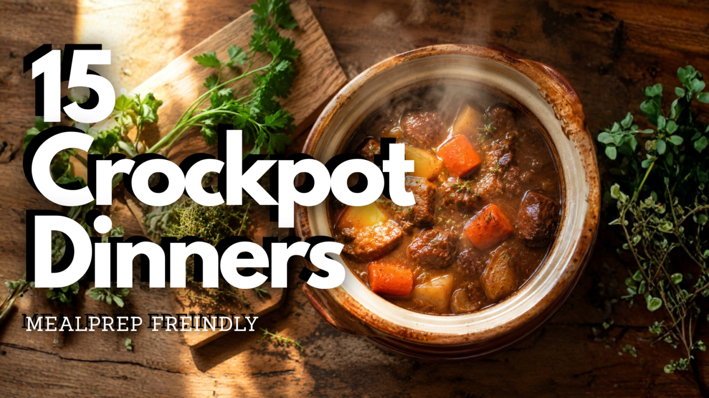 15 Crockpot Dinners You Set at 7am and Forget Until Dinner