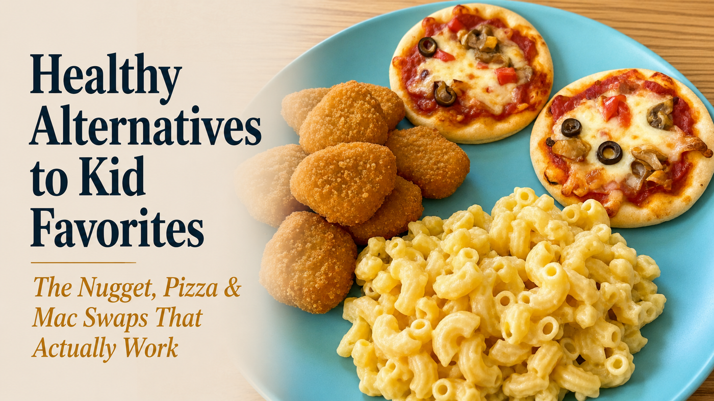 Healthy Alternatives to Kid Favorites: The Nugget, Pizza & Mac Swaps That Actually Work