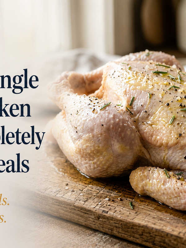 How to Stretch a Single Whole Chicken Into 5 Completely Different Meals