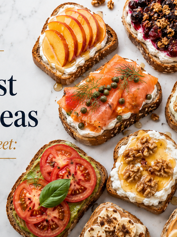 15 Breakfast Toast Ideas, Savory and Sweet: Why a Slice of Bread Became Everyone’s Favorite Canvas