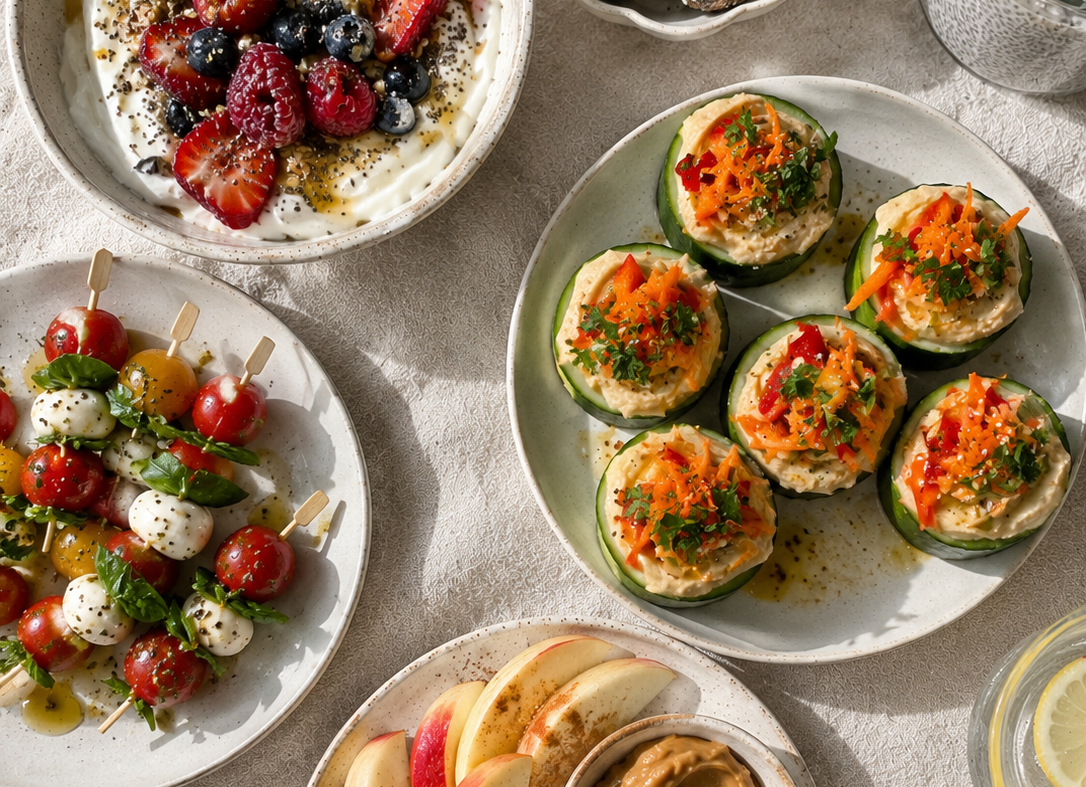 25 Quick & Easy Healthy Snacks for Any Time