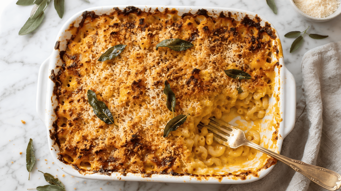 Creamy Baked Butternut Squash Mac and Cheese (Hidden Veggie Recipe)